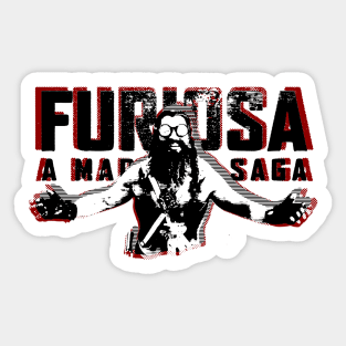 Furiosa: A Mad Max Saga Chris Hemsworth Sticker